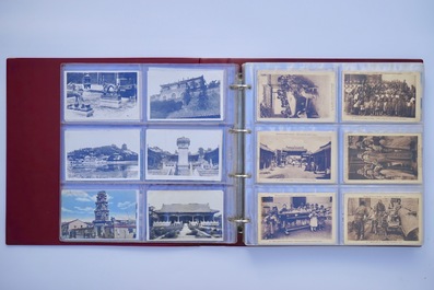 Een album met Chinese postkaarten, 19/20e eeuw